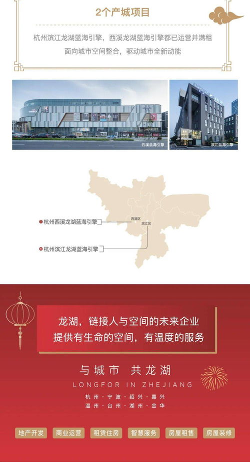 龍湖集團浙江區域新春版圖 實業興邦，深耕發展